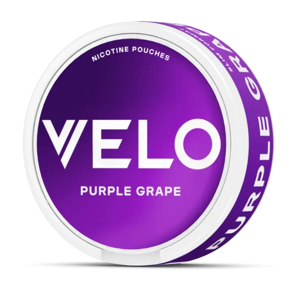 Velo Bright Purple Grape Nicotine Pouches Velo Bright Purple Grape Nicotine Pouches