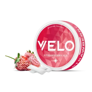 Velo Bright Strawberry Ice Nicotine Pouches Flavour