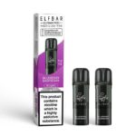 Elf Bar 600 Prefilled Replacement Pods Blueberry Raspberry