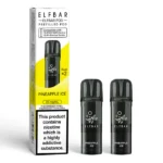 Elf Bar 600 Prefilled Replacement Pods (Pack of 2) Pineapple Ice