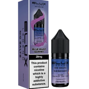 Elux Legend Blue Razz Gummy 10ml Nic Salt E Liquid