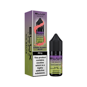 Elux Legend Grape Gummy Bear 10ml Nic Salt E Liquid