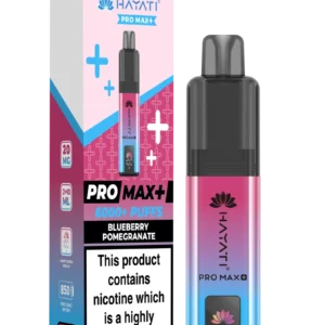 Hayati Pro Max Plus 6000 Puffs Prefilled Pod Kit Blueberry Pomegranate