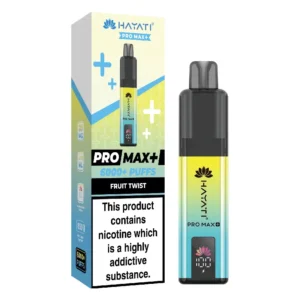 Hayati Pro Max Plus Fruit Twist 6000 Puffs Prefilled Pod Kit