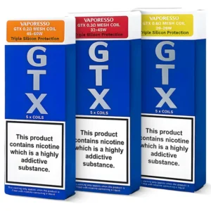 Vaporesso GTX Replacement Coils (Pack of 5)