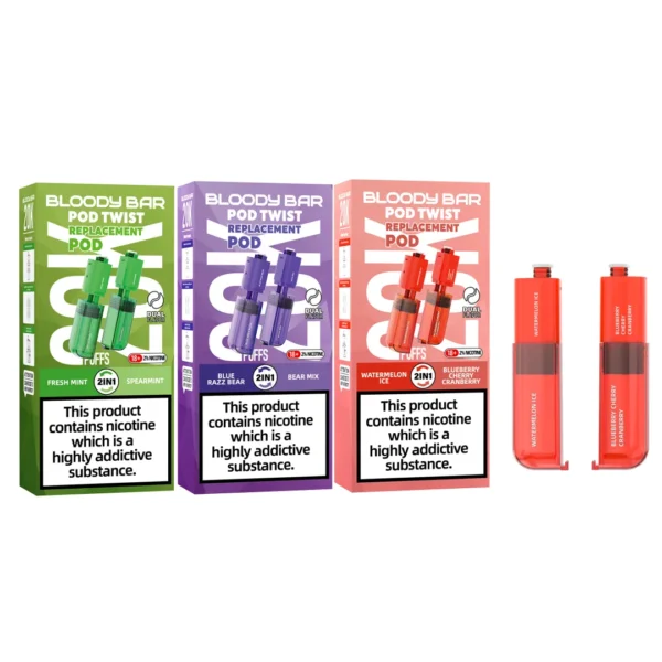 Bloody Bar Twist 20k Refill Replacement Pods Bloody Bar Twist 20k Refill Replacement Pods