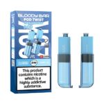 Bloody Bar Twist 20k Refill Replacement Pods Blueberry Raspberry & Cherry Ice
