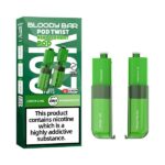 Bloody Bar Twist 20k Refill Replacement Pods Lemon Lime & Pineapple Ice