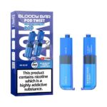 Bloody Bar Twist 20k Refill Replacement Pods Mr Blue & Blueberry Cherry Cranberry