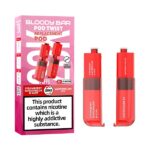 Bloody Bar Twist 20k Refill Replacement Pods Strawberry Watermelon B Gum & Watermelon Ice
