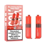 Bloody Bar Twist 20k Refill Replacement Pods Watermelon Ice & Blueberry Cherry Cranberry