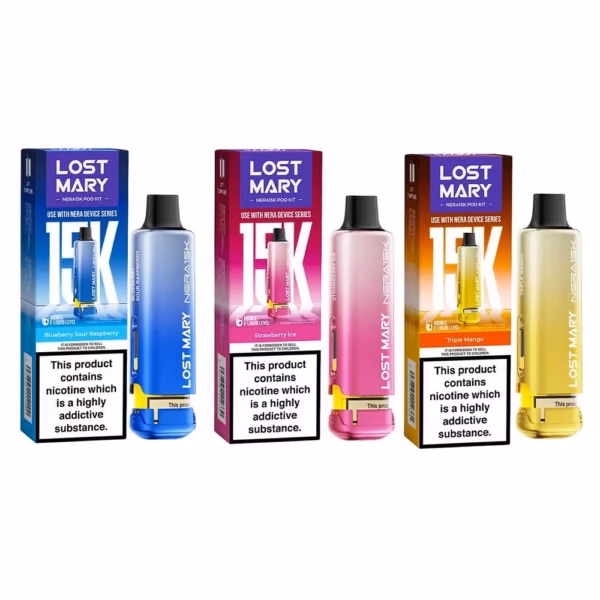 Lost Mary Nera 15k Refill Replacement Pods Lost Mary Nera 15k Refill Replacement Pods