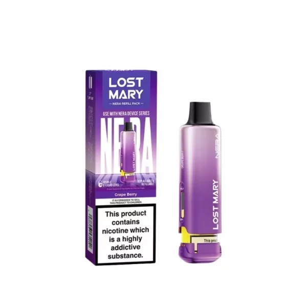 Lost Mary Nera 15k Refill Replacement Pods Grape Berry