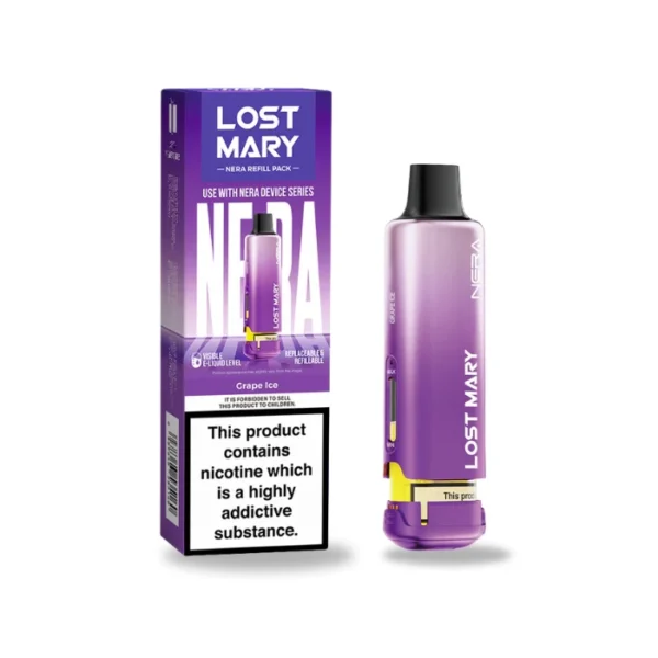 Lost Mary Nera 15k Refill Replacement Pods Grape Ice