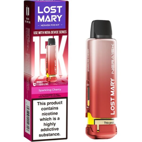 Lost Mary Nera 15k Refill Replacement Pods Sparkling Cherry