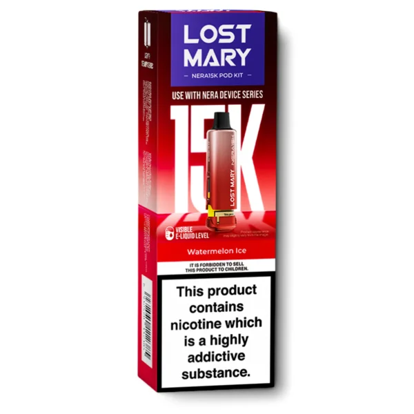 Lost Mary Nera 15k Refill Replacement Pods Watermelon Ice