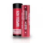 Vapcell K25 18650 Battery (2500mAh)