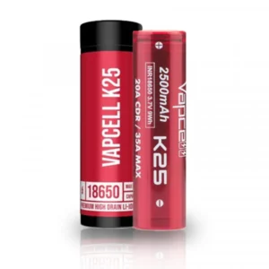 Vapcell K25 18650 Battery (2500mAh)