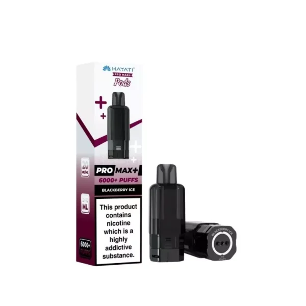 Hayati Pro Max Plus 6000 Refill Replacement Pods Blackberry ice
