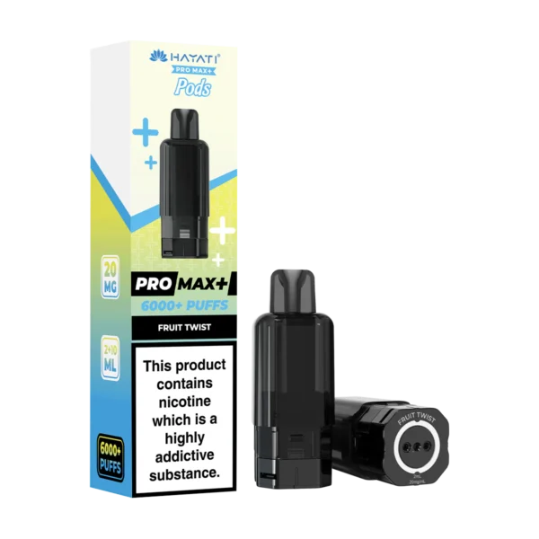 Hayati Pro Max Plus 6000 Refill Replacement Pods fruit twist