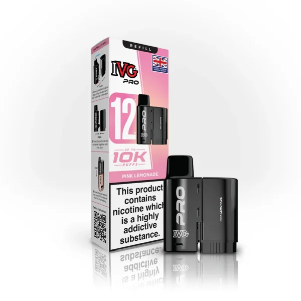IVG Pro 12 Pink Lemonade Refill Replacement Pods