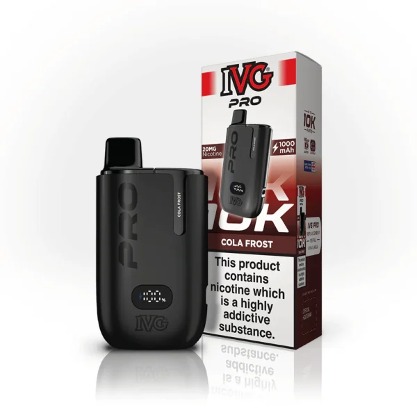 IVG Pro 12 Prefilled Pod Kit (10k Puffs) Cola Frost