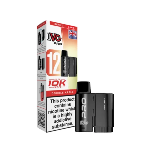 IVG Pro 12 Refill Replacement Pods Double apple