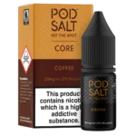 Pod Salt Coffee 10ml Nic Salt E Liquid