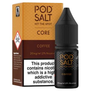 Pod Salt Coffee 10ml Nic Salt E Liquid