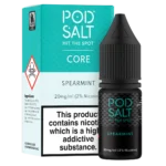 Pod Salt Spearmint 10ml Nic Salt E Liquid
