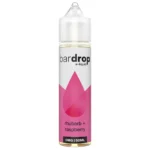 Bar Drop Rhubarb Raspberry 50ml Shortfill E Liquid