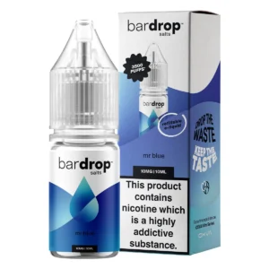 Bar Drop Salts Mr Blue 10ml Nic Salt E Liquid