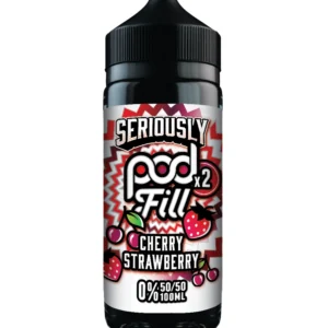 Seriously Pod Fill x2 Cherry Strawberry 100ml E Liquid