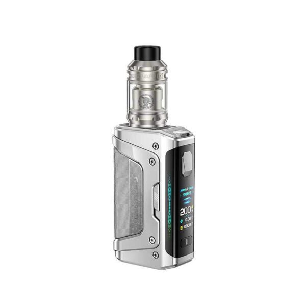 Geekvape Aegis Legend 5 Vape Kit Frost Silver