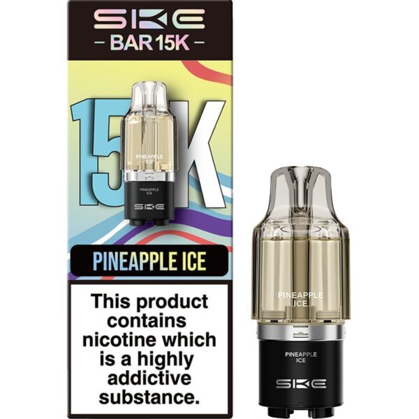 SKE Bar 15K Refill Replacement Pods pineapple ice