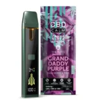 CBD Calm CANNABLITZ 1800mg Prefilled Vape Kit Grand Daddy Purple