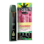 CBD Calm CANNABLITZ 1800mg Prefilled Vape Kit Strawberry Cheesecake