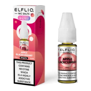 Elf Bar ELFLIQ Apple Blackcurrant 10ml Nic Salt E-Liquid