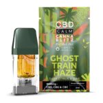 CBD Calm CANNABLITZ 1800mg Prefilled Replacement Pods Ghost Train Haze
